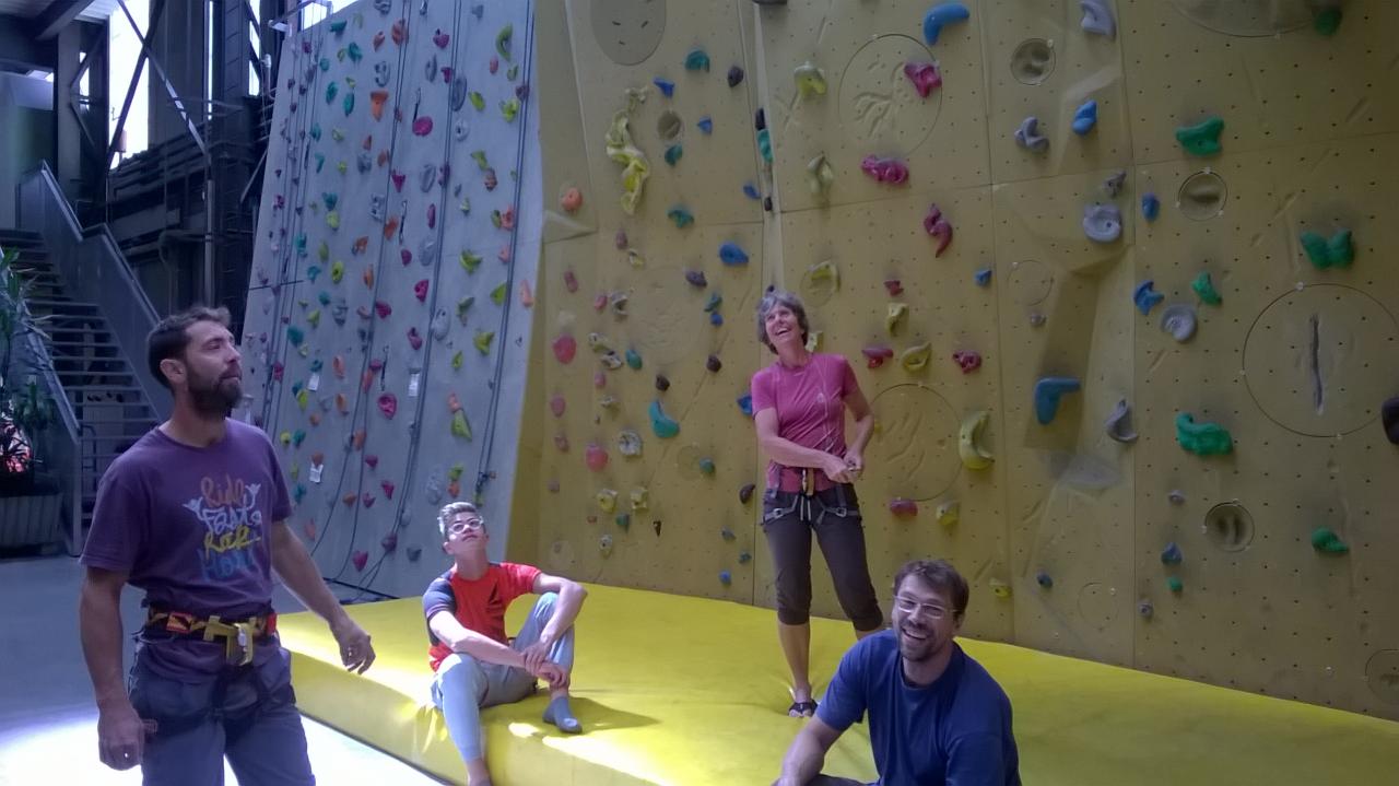 escalade en salle à Bâle