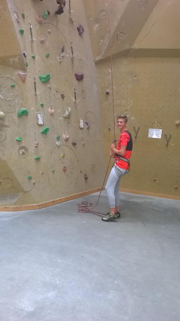 escalade en salle à Bâle